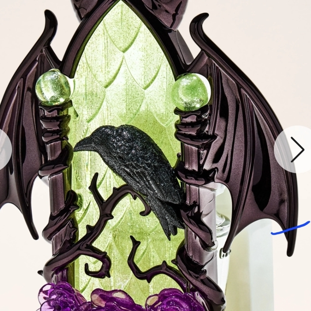 Bath & Body Works Dragon Plug In  Wall Accent - Black, Green, Purple
